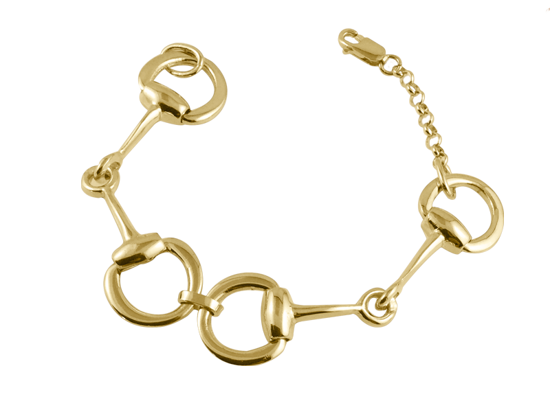 Horsebit Link Bracelet -Gold Vermeil - SOLD OUT FOR NOW