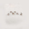 Diamond Sparklers - Tiny Diamond Studs each earring is sold separately - Solid Gold