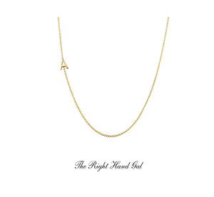 The Meghan Markle Mini Initial Necklace Your Choice Of Initials
