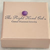 Small Lollipop Necklace with your choice of Gemstones - Solid Gold