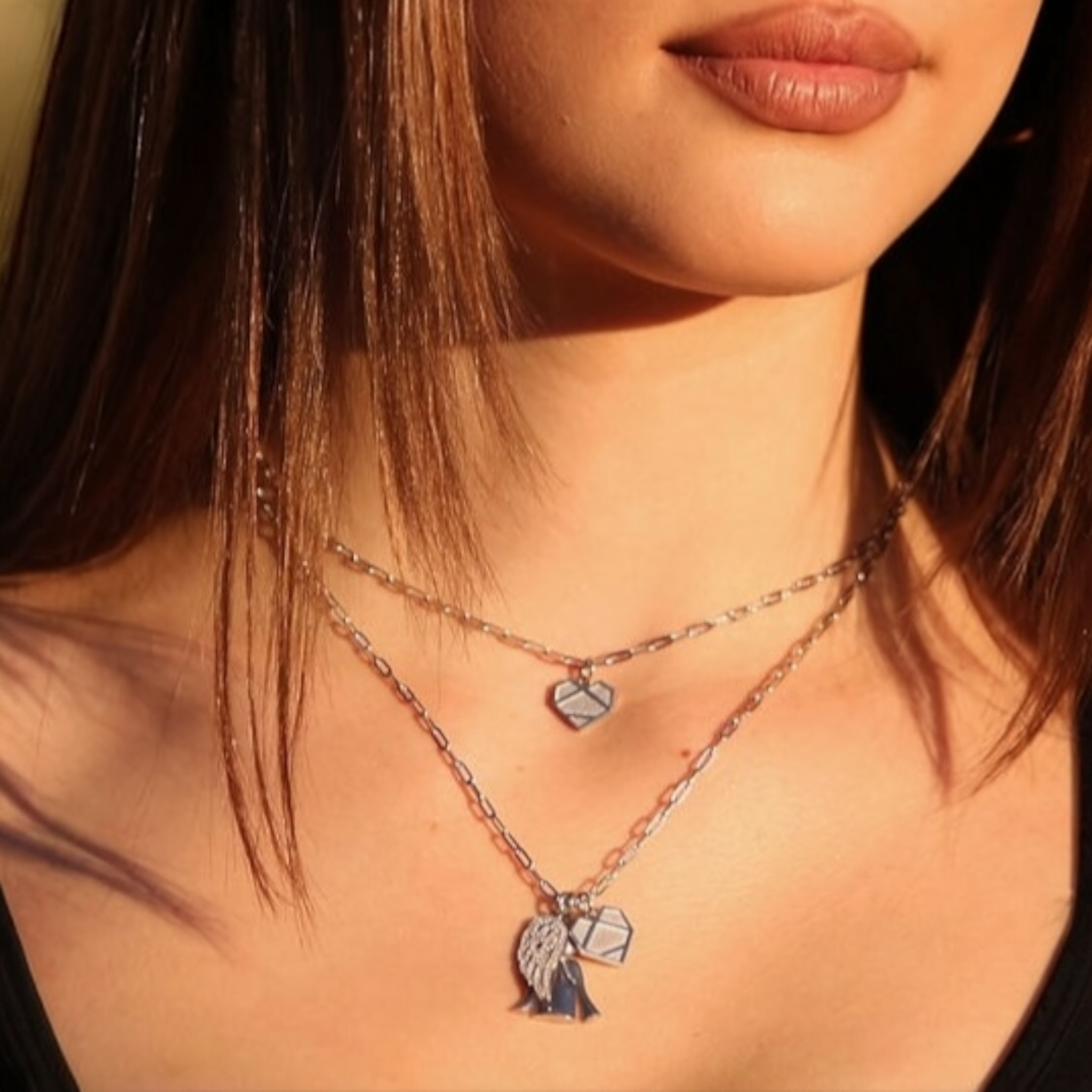 Necklace that says alex top