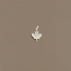 Maple Leaf Charm or Necklace in Sterling Silver