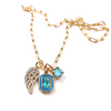 Baby Blue Topaz Charm