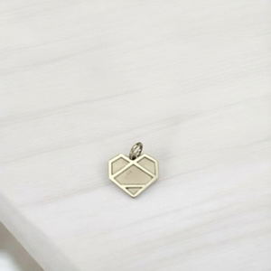 Love From Every Angle Heart Charm