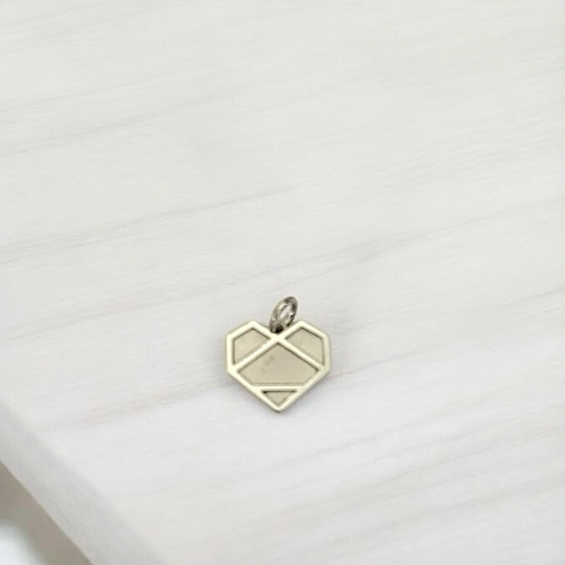 Love From Every Angle Heart Charm