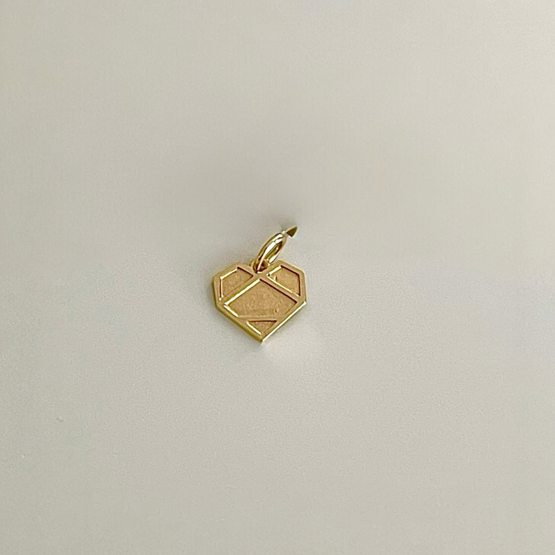 Love From Every Angle Heart Charm