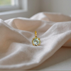 Baby Blue Topaz Charm