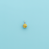 Yellow Citrine Charm