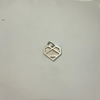 Love Necklace with Diamonds in Pink Gold - Heart Charms Sold Separately