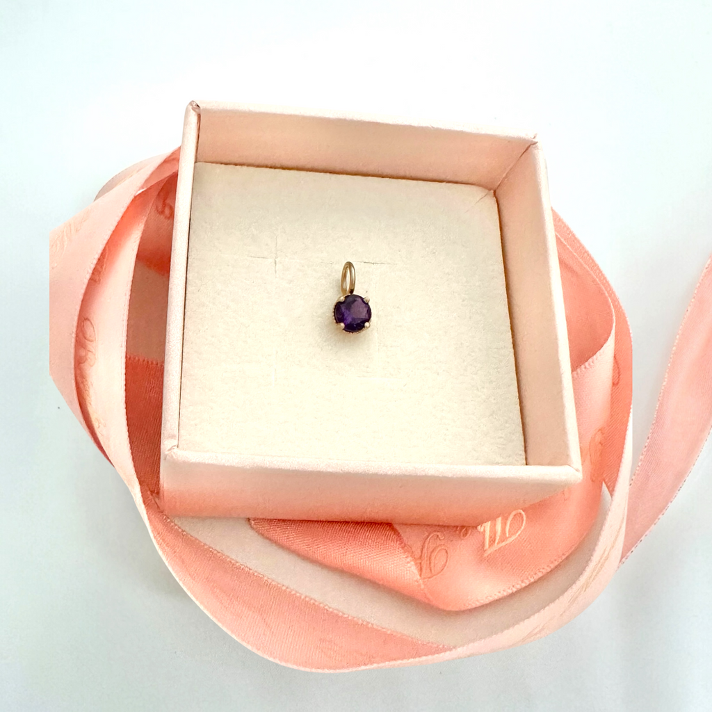 Smokey Topaz Charm 