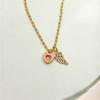 Enamel Heart Charm - Baby Pink