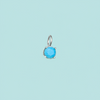 Baby Blue Chalcedony Charm