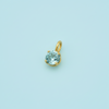 Baby Blue Topaz Charm