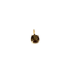 Smoky Topaz Charm 