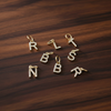 Diamond Initial Charms