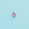 Pink Cherry Blossom Sapphire Charm
