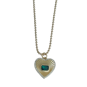 Brand New Vintage Style Heart Necklace