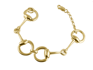 Horsebit Link Bracelet -Gold Vermeil - SOLD OUT FOR NOW