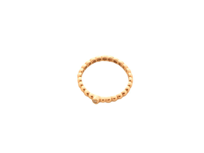 Bubble Diamond Ring - Solid Gold