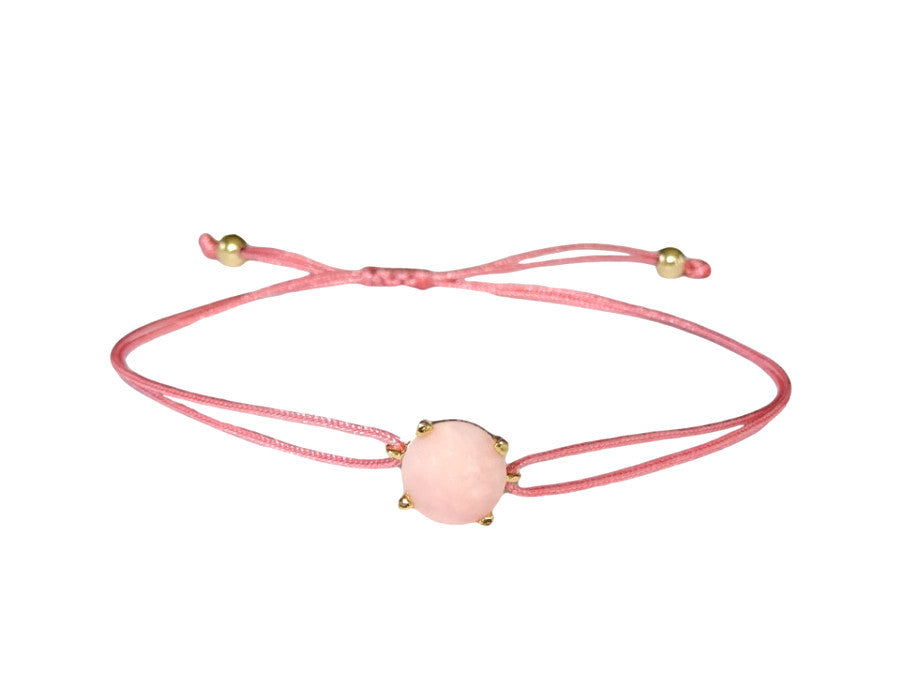 Magical Friendship - Parisain Silk & Pink Opal