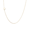 Le collier Meghan Mini Initial - Choisissez une initiale