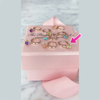 Huggies With Gemstone Dangles- Solid Gold & Sold as a Pair