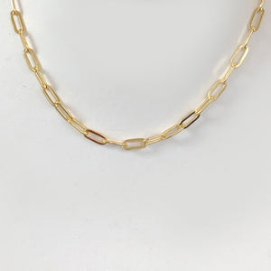 Paperclip Necklace 14K Gold Fill