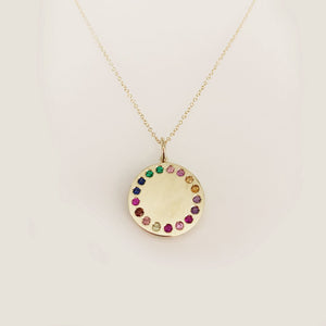 A Beautiful Life Necklace - Solid Gold