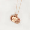 Love Necklace with Diamonds in Pink Gold - Heart Charms Sold Separately