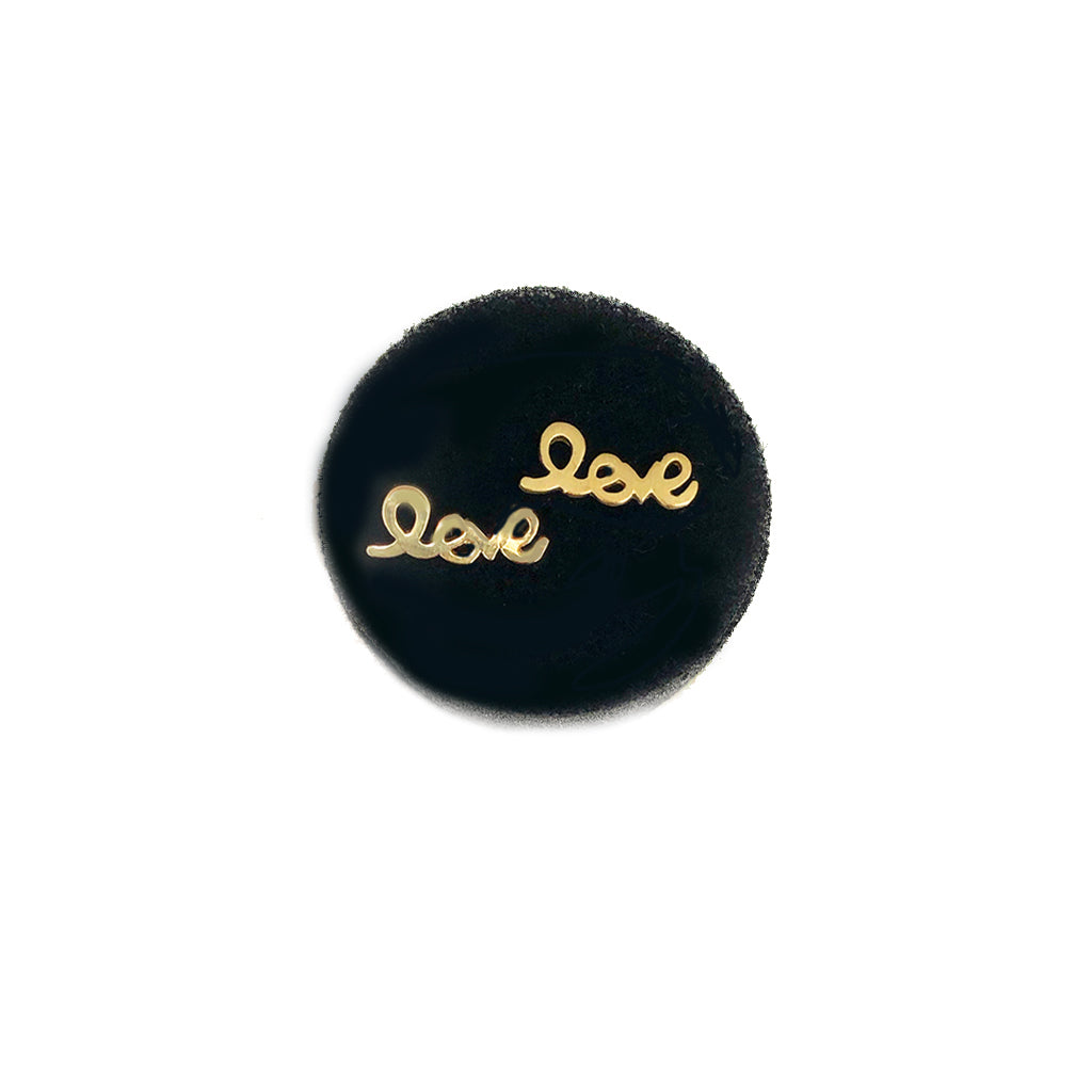 Love Earrings - Solid Gold