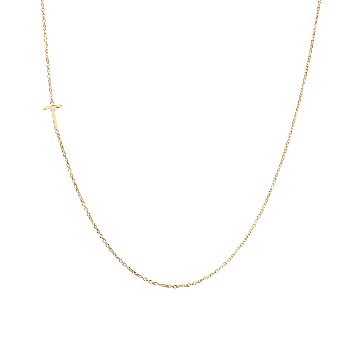 The Meghan Mini Initial Necklace Choose One Initial