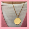 It All Starts With Love Necklace on an Adjustable Open Link Chain- SOLD OUT FOR NOW!