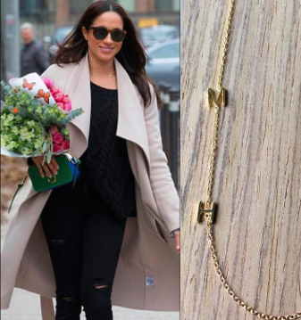 Le collier Meghan Markle - Invités du miroir de Meghan