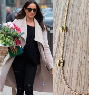The Meghan Markle Necklace- Guests of Meghan's Mirror