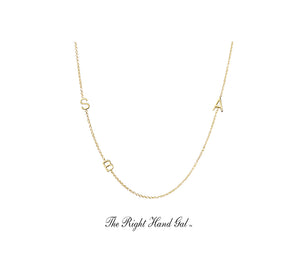 The Meghan Markle Mini Initial Necklace Your Choice Of Initials