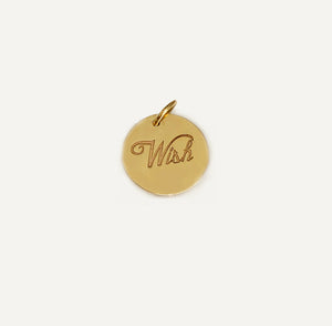 Lucky  Mini 11:11 Wish Charm In Solid Gold