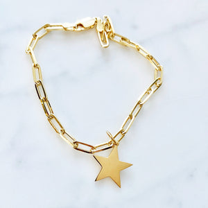 Star Paperclip Bracelet SOLD OUT!
