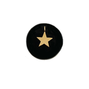 Big Star Charm In Solid Gold